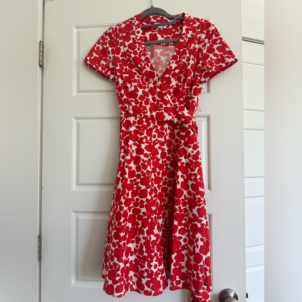 Boden - Red and white dress